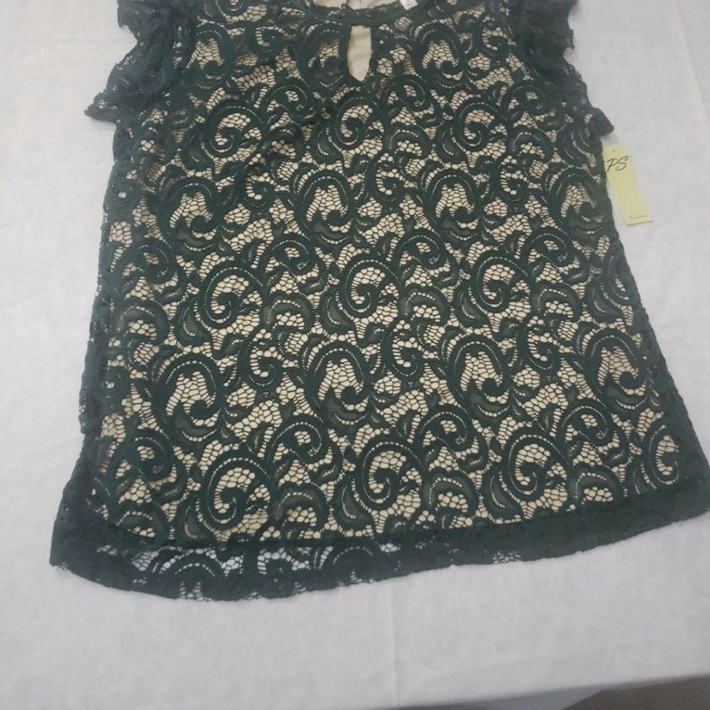 Dark Green Blouse